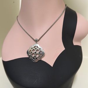 Brighton silver pendant necklace